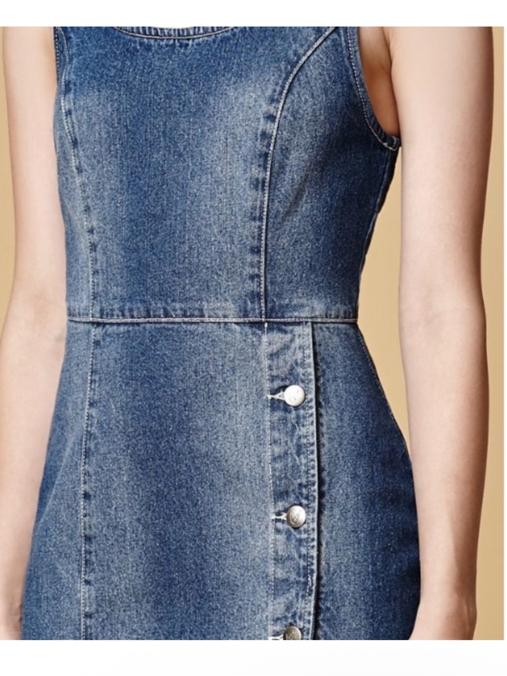 MINKPINK Got the Blues Denim Dress NWT Size S - Picture 4 of 6